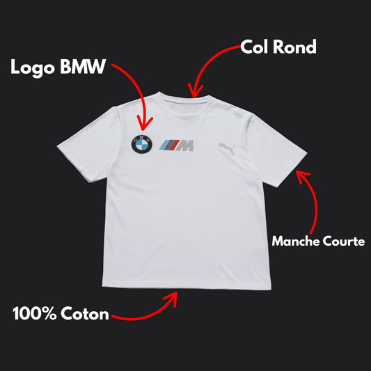 🏁 T-SHIRT PREMIUM FAN BMW MSport – RaceMode